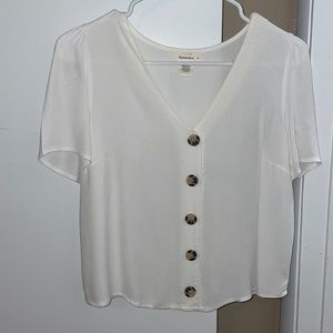urban romantics v- neck blouse